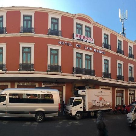 Hotel De Los Banos Pachuca Buitenkant foto
