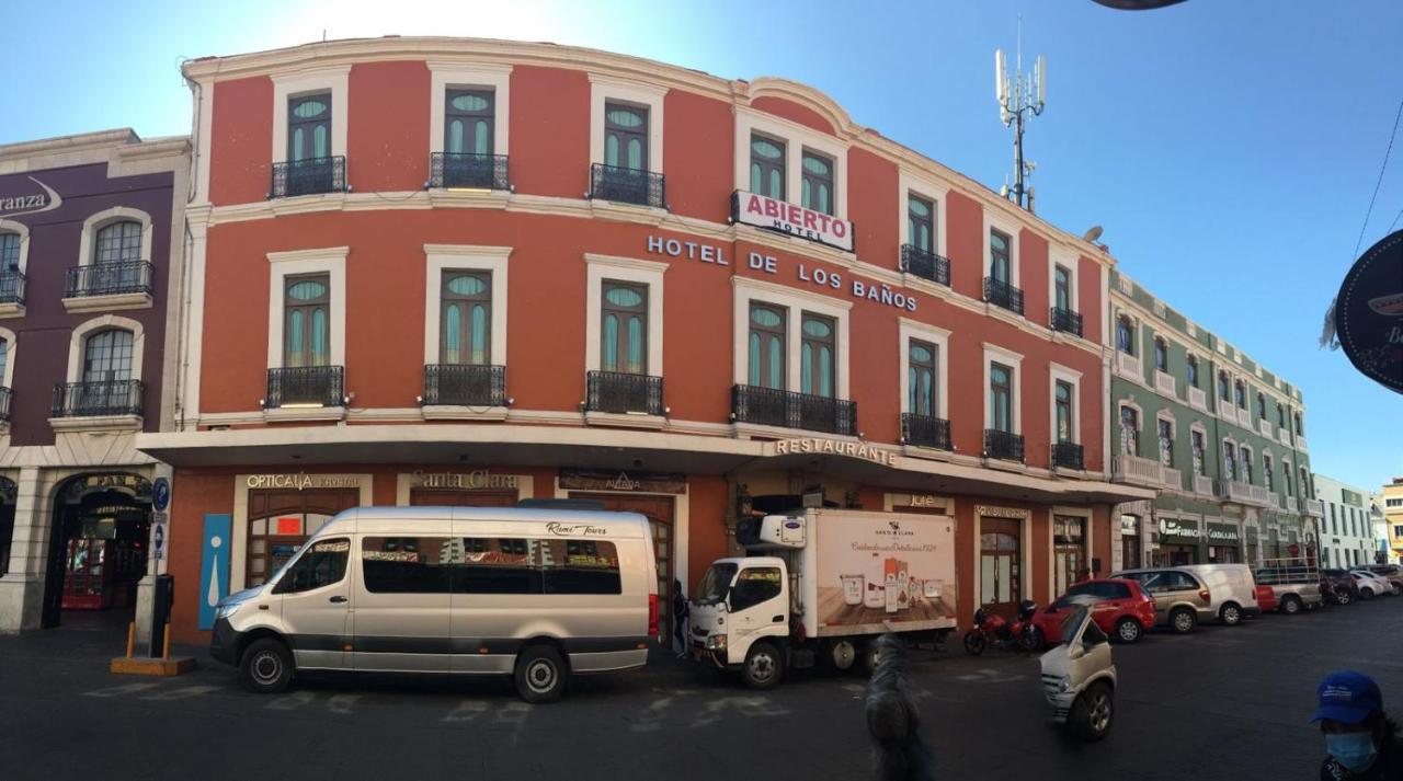 Hotel De Los Banos Pachuca Buitenkant foto